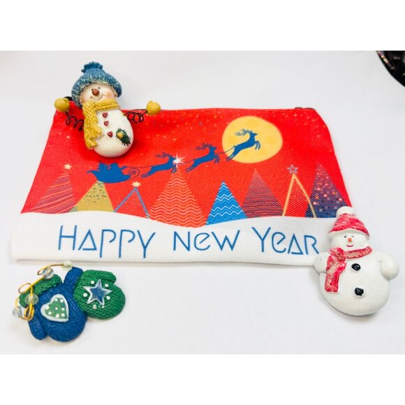 Handmade Christmas & New Year Accessory Set - Picture 2 of 3